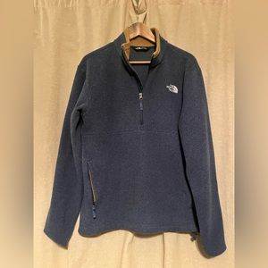 North face men’s zip up fleece jacket